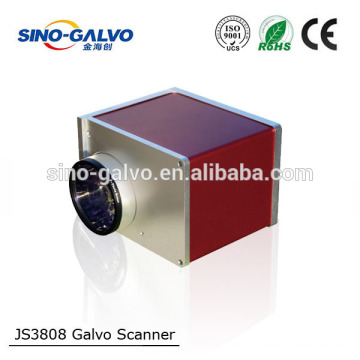 SINO-GALVO Venta caliente láser Galvo escáner JS3808 para marcado láser